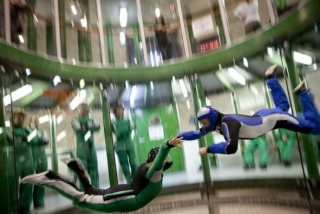  Caída libre interior con Aerokart 